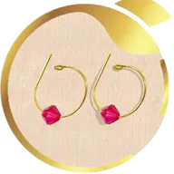 BENEVOLENT FIXED medicinal earrings for baby ear piercing