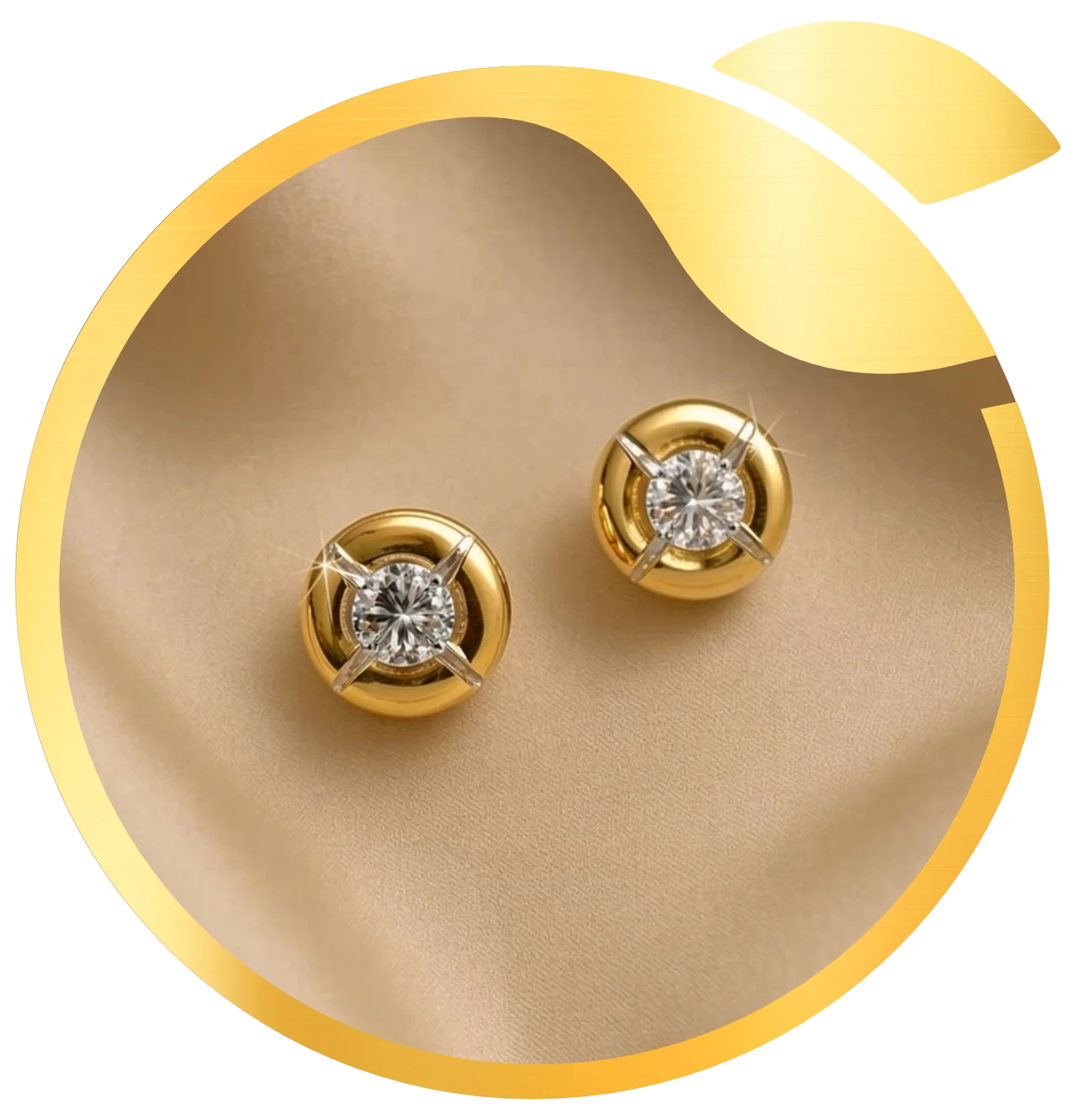 Dazzle Studs medicinal earrings for baby ear piercing