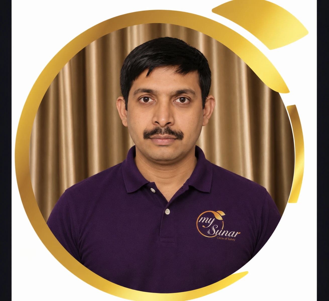 Malatesh K Bhat performing baby ear piercing in Bangalore – certified sunar