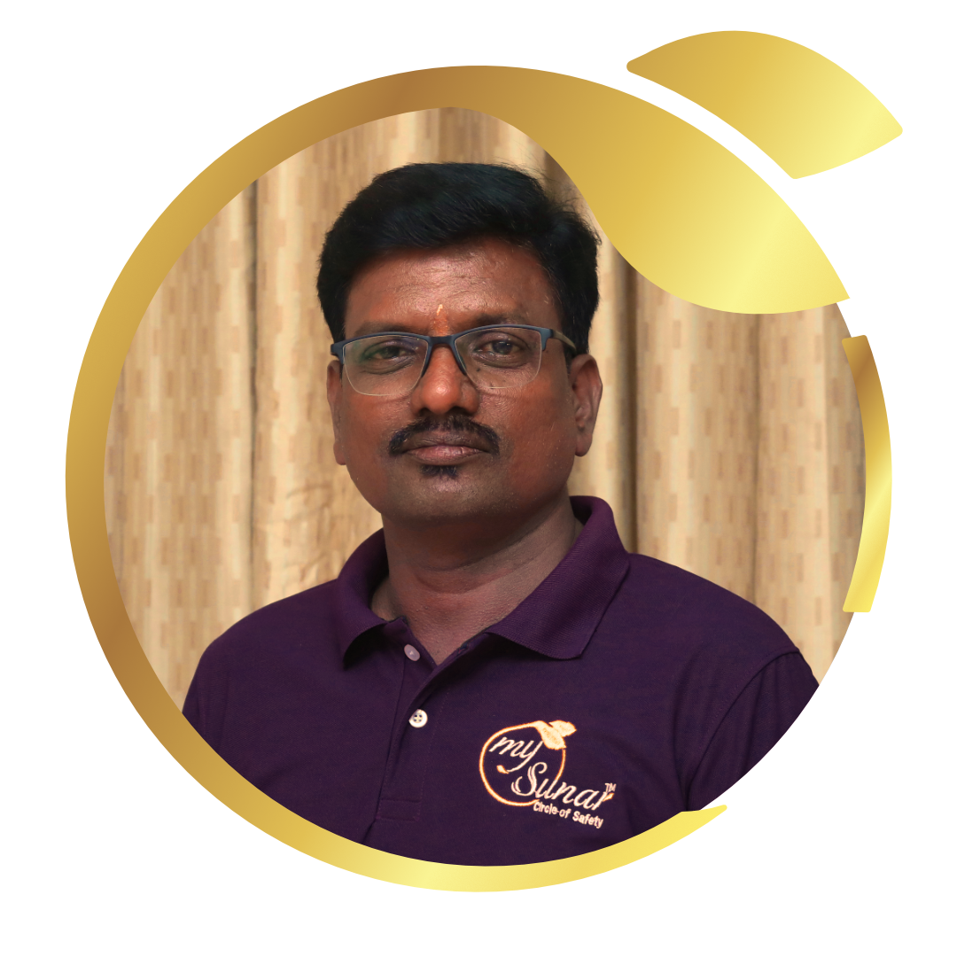 Portrait of Vasantha Kumar